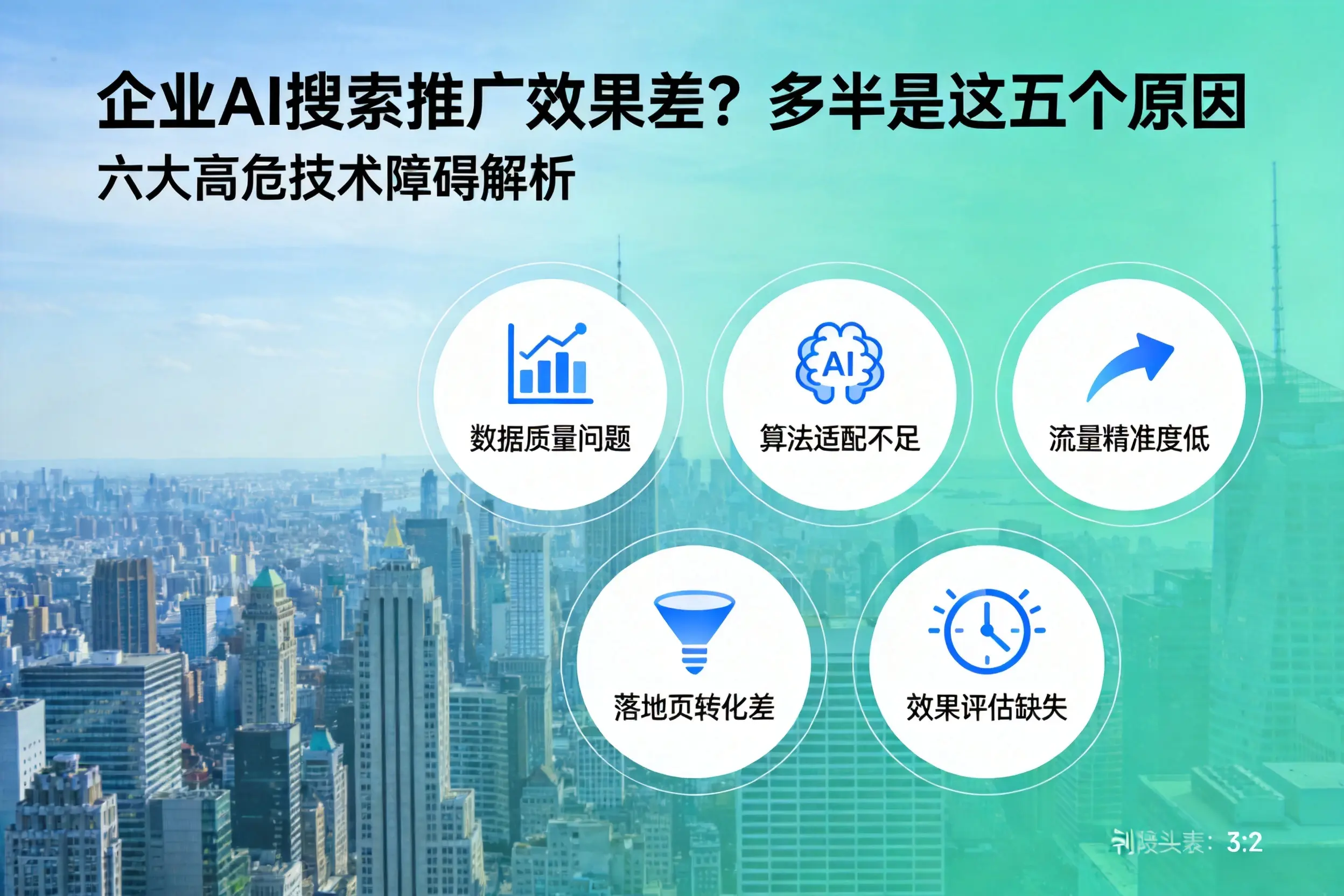 沙坡头企业AI搜索推广效果差?多半是这五个原因
